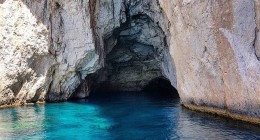 Blue caves, Paxos