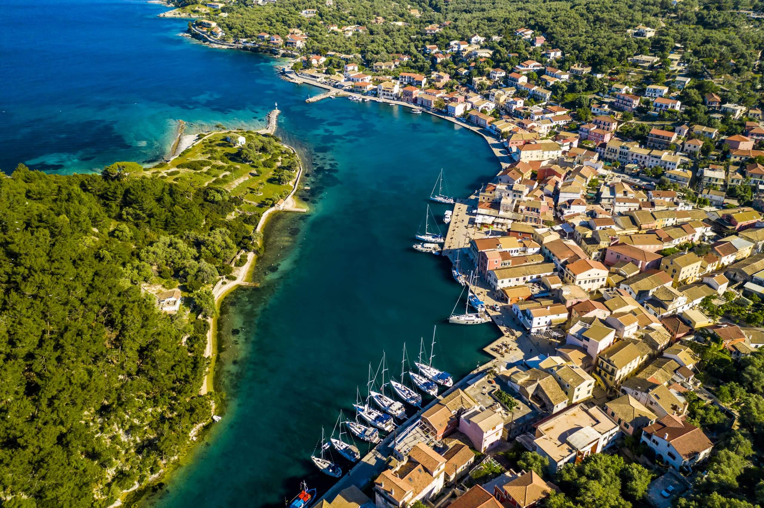 Gaios, capital city of Paxos