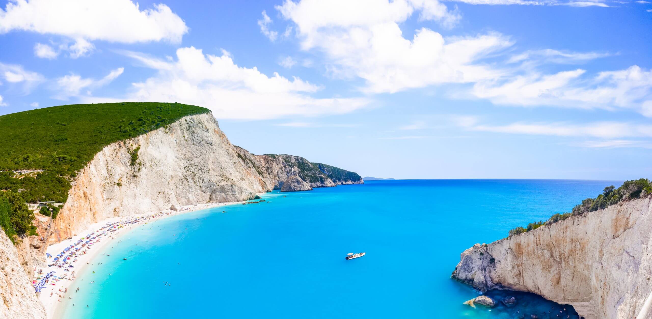 Most beautiful beaches of Greece series - Porto Katsiki in Lefka
